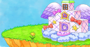 Users of the Dream World were able to maintain a house and a garden.