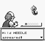 He's lucky the Weedle didn't attack him. ...Maybe it was also drunk.