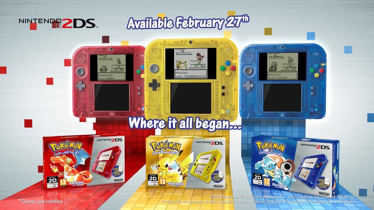 Watch This Virtual Console Trailer For Red Blue And Yellow Pokecommunity Daily