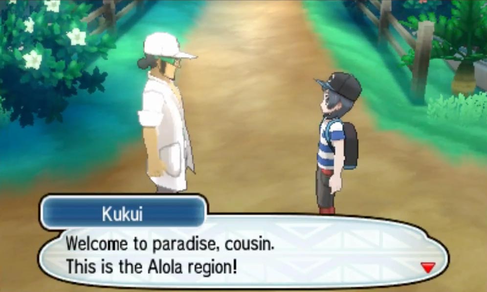 Professor Kukui and Hala (?)