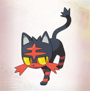 Litten's Sugimori artwork.