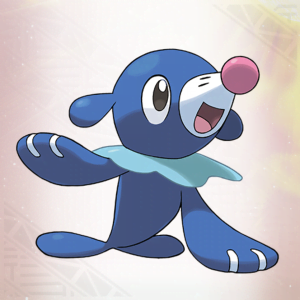 Popplio's Sugimori artwork.