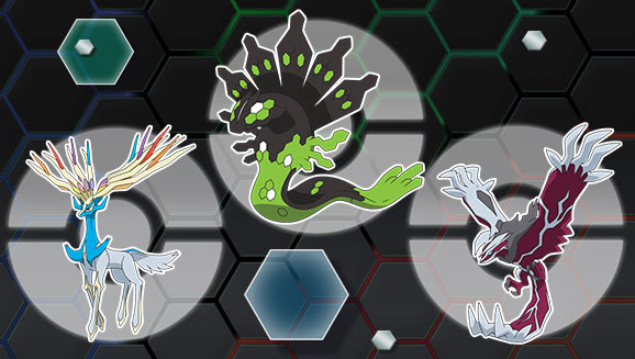 pokemon yveltal and xerneas and zygarde