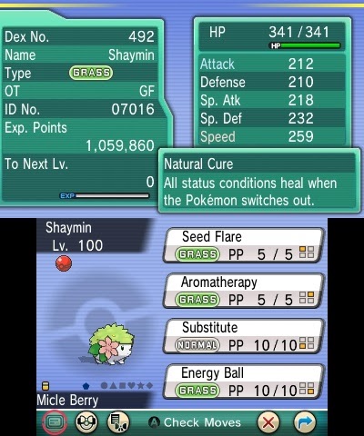 What is a good moveset for Shaymin? - PokéBase Pokémon Answers