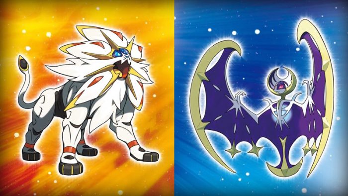 Pokemon Ultra Sun/Ultra Moon - Solgaleo / Lunala fusions with