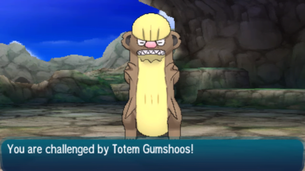 smocks wonders if we could catch Totem Pokémon.