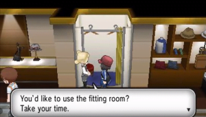 You're able to customize your character in XY.