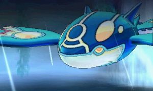 Primal Kyogre looks about as unhappy as regular Kyogre.