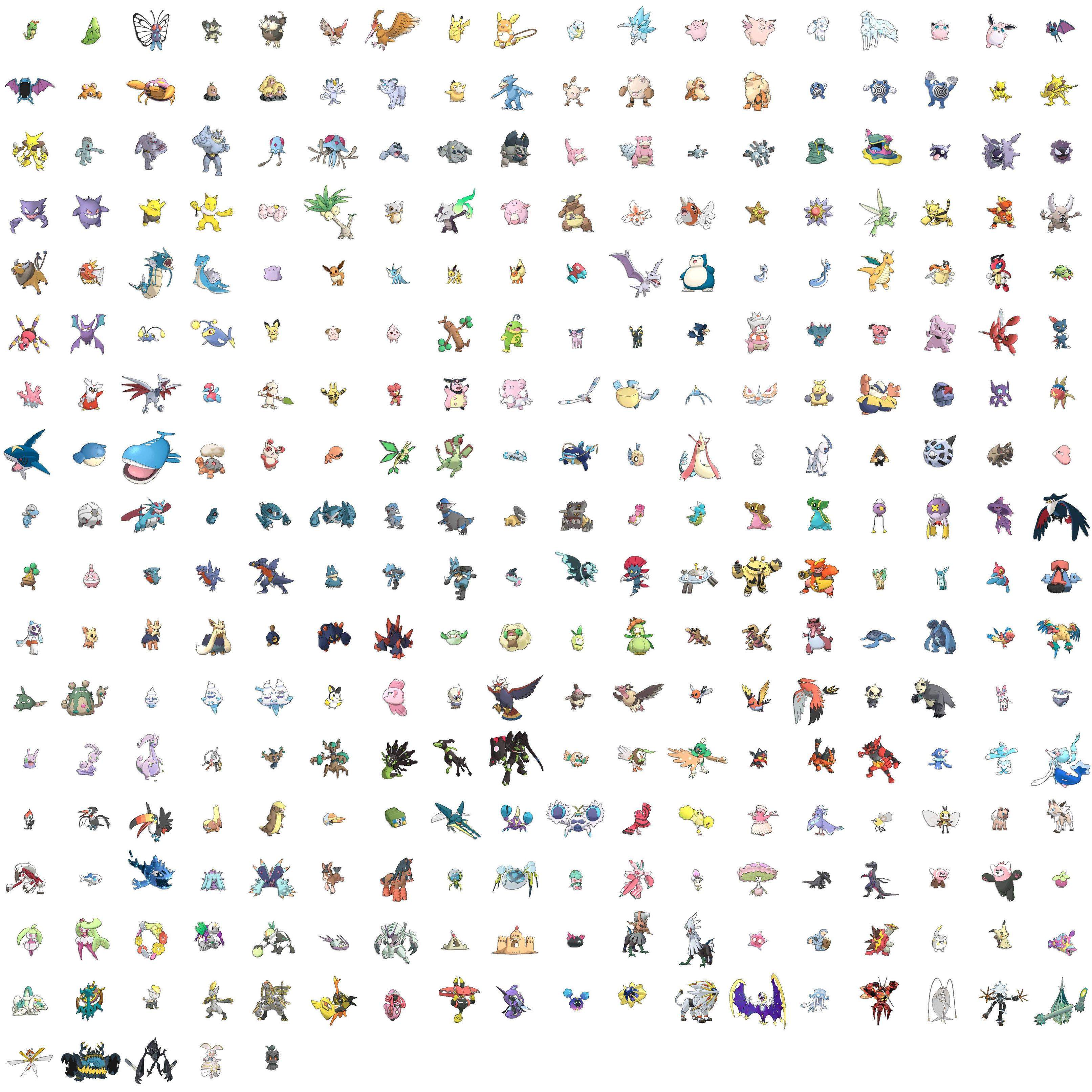 SUN MOON Datamine: Ultra Beast Stats & Moves 