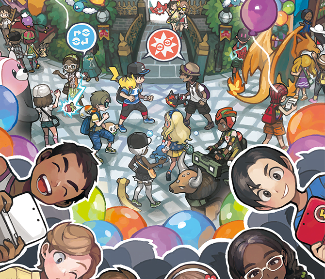 New Sun & Moon Features: Festival Plaza, Poké Pelago, and Pokémon Global Link