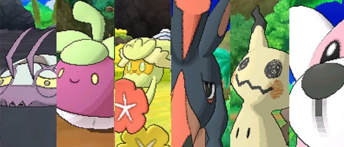 A wild range of Pokémon to choose from await!