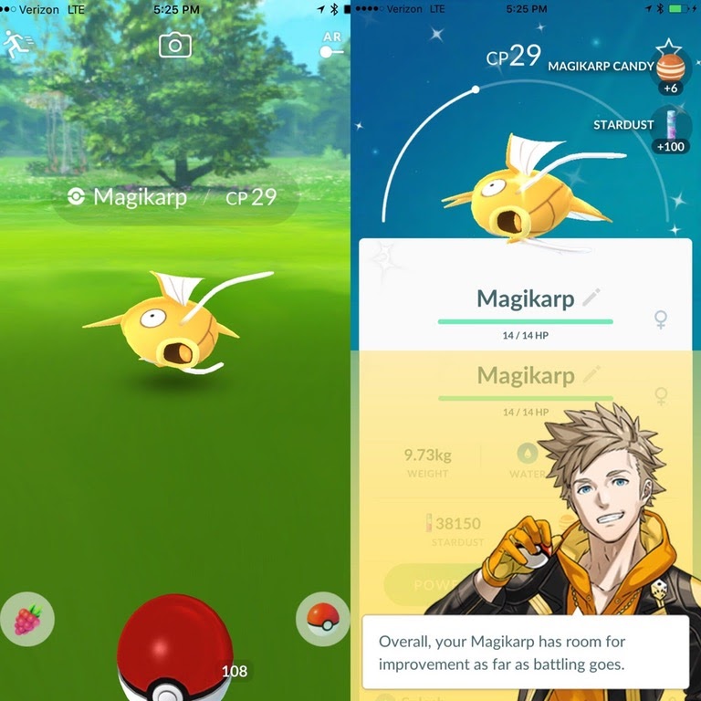 Shiny Magikarp and Gyarados found in Pokémon GO | PokéCommunity Daily