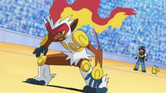 electivire vs infernape