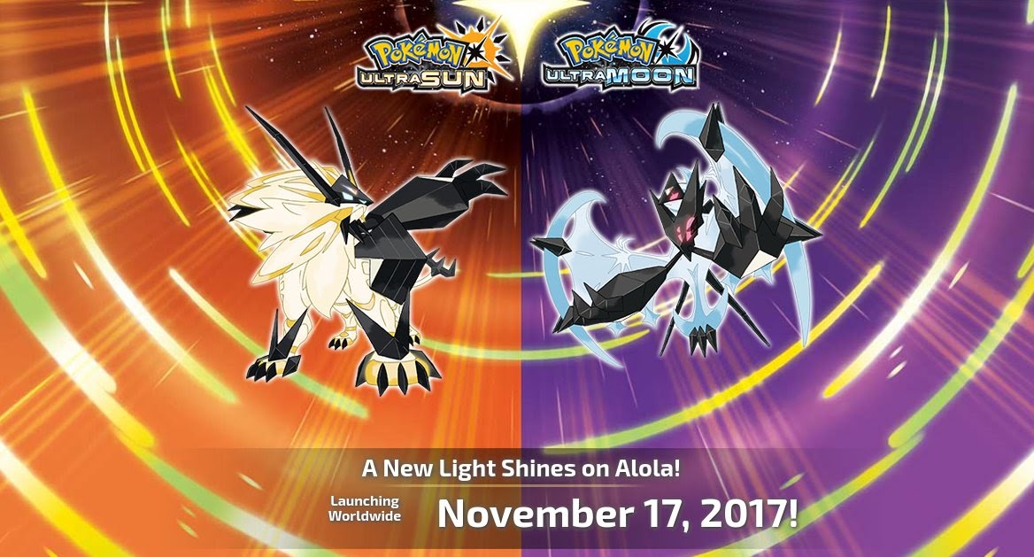 Two New Legendary Pokemon Unveiled For Ultra Sun And Ultra Moon