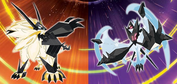 Lunala and Necrozma unite  Pokémon Ultra Sun and Moon! Amino