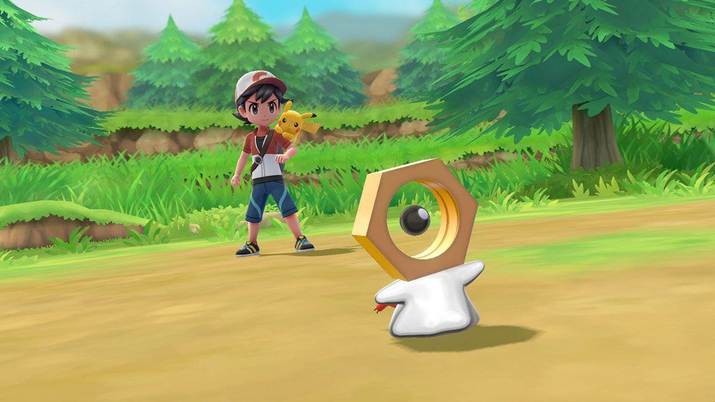 Check out Meltan directly in battle!