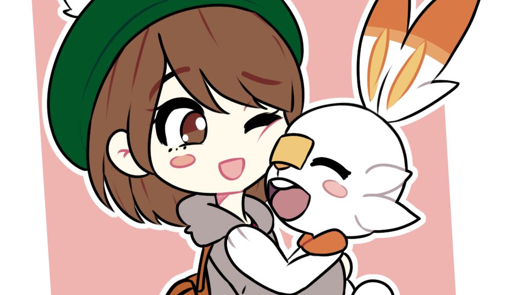 Check Out Pokémon Sword And Shield Starter Fanart