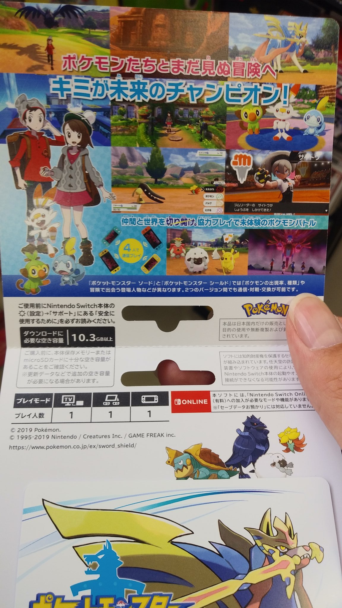 pokemon sword and shield digital copy