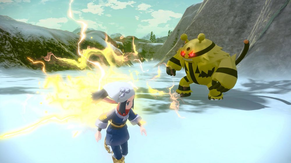 Battle visuals analysis in Pokémon Legends: Arceus