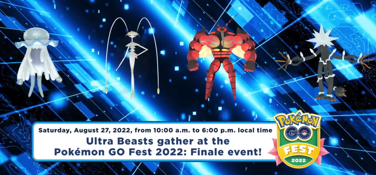 Ultra Beasts will gather at the Global Pokémon GO Fest 2022: Finale Event