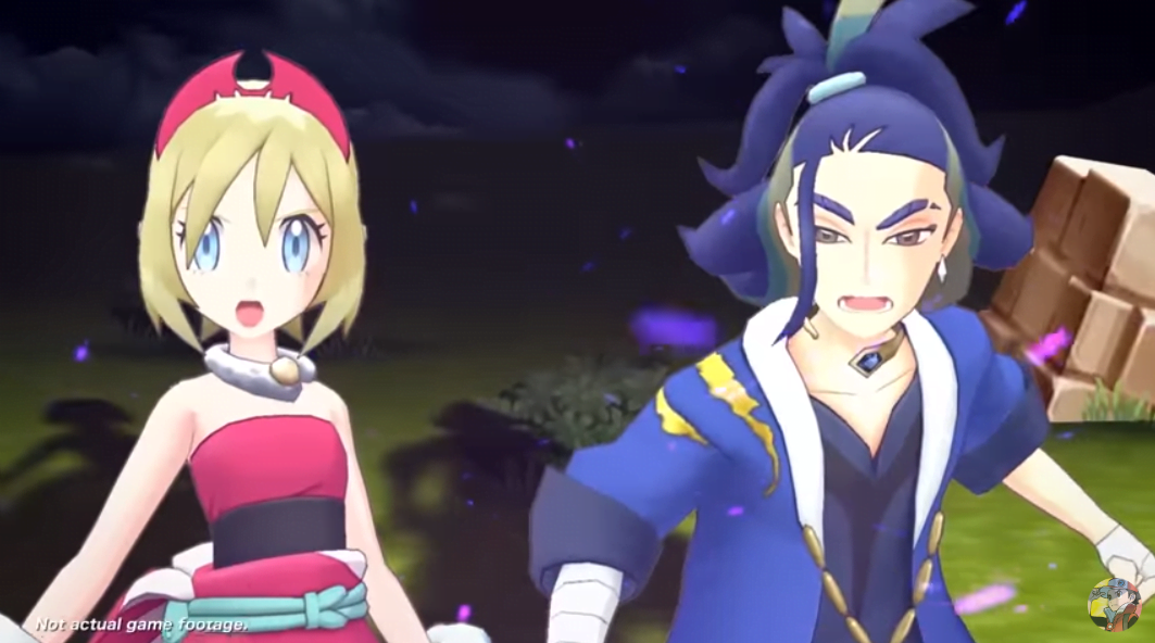 Irida and Adaman debut in Pokémon Masters EX with missing text
