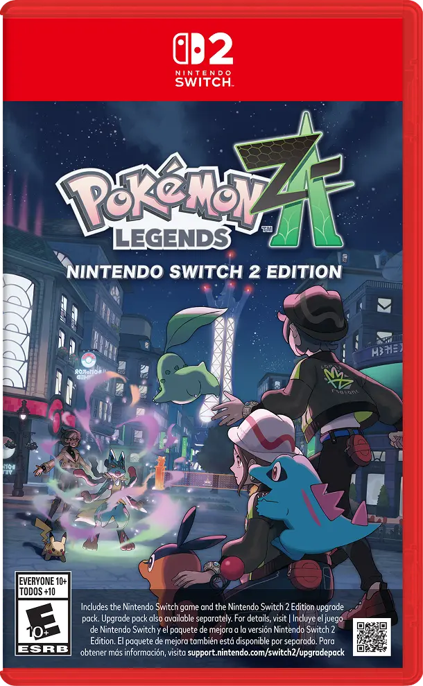 Pokémon Legends: Z-A Nintendo Switch 2 Edition boxart